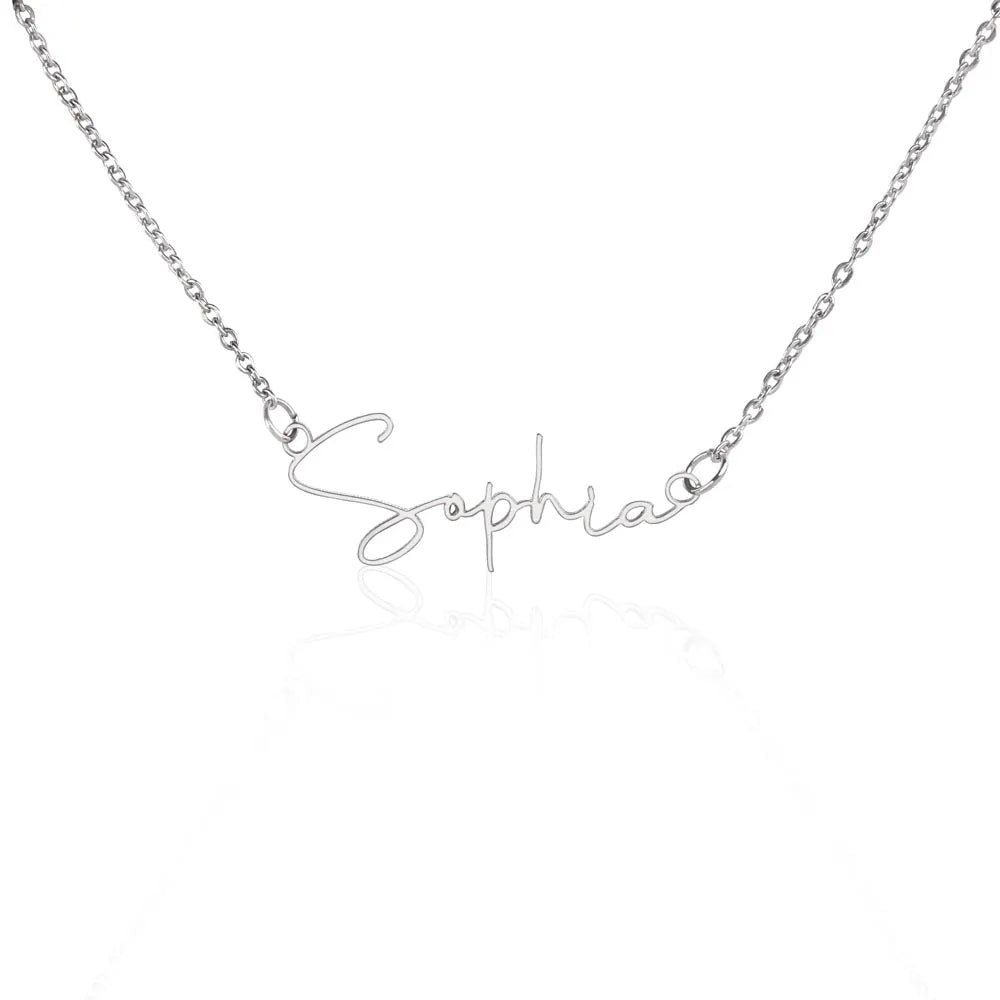 Signature Style Name Necklaces