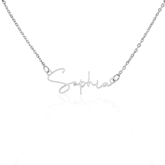 Signature Style Name Necklaces