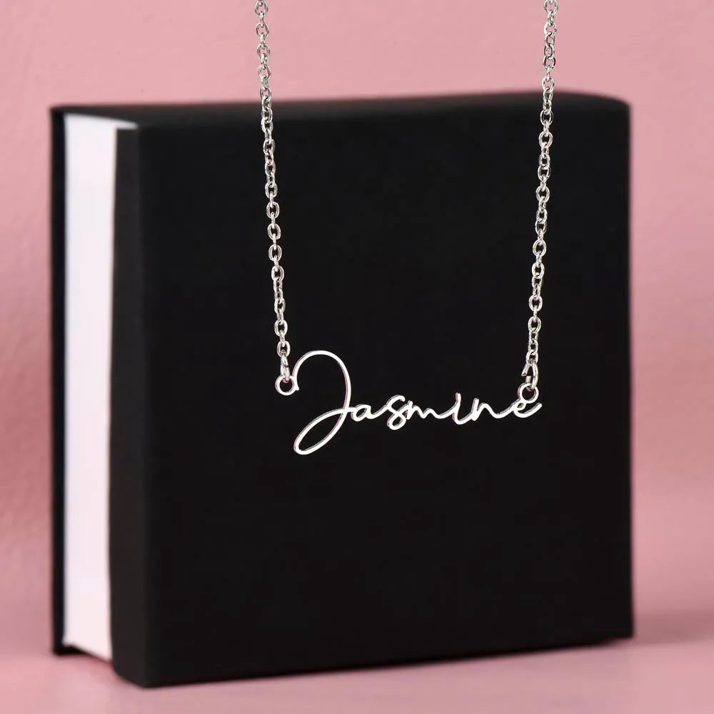 Signature Style Name Necklaces