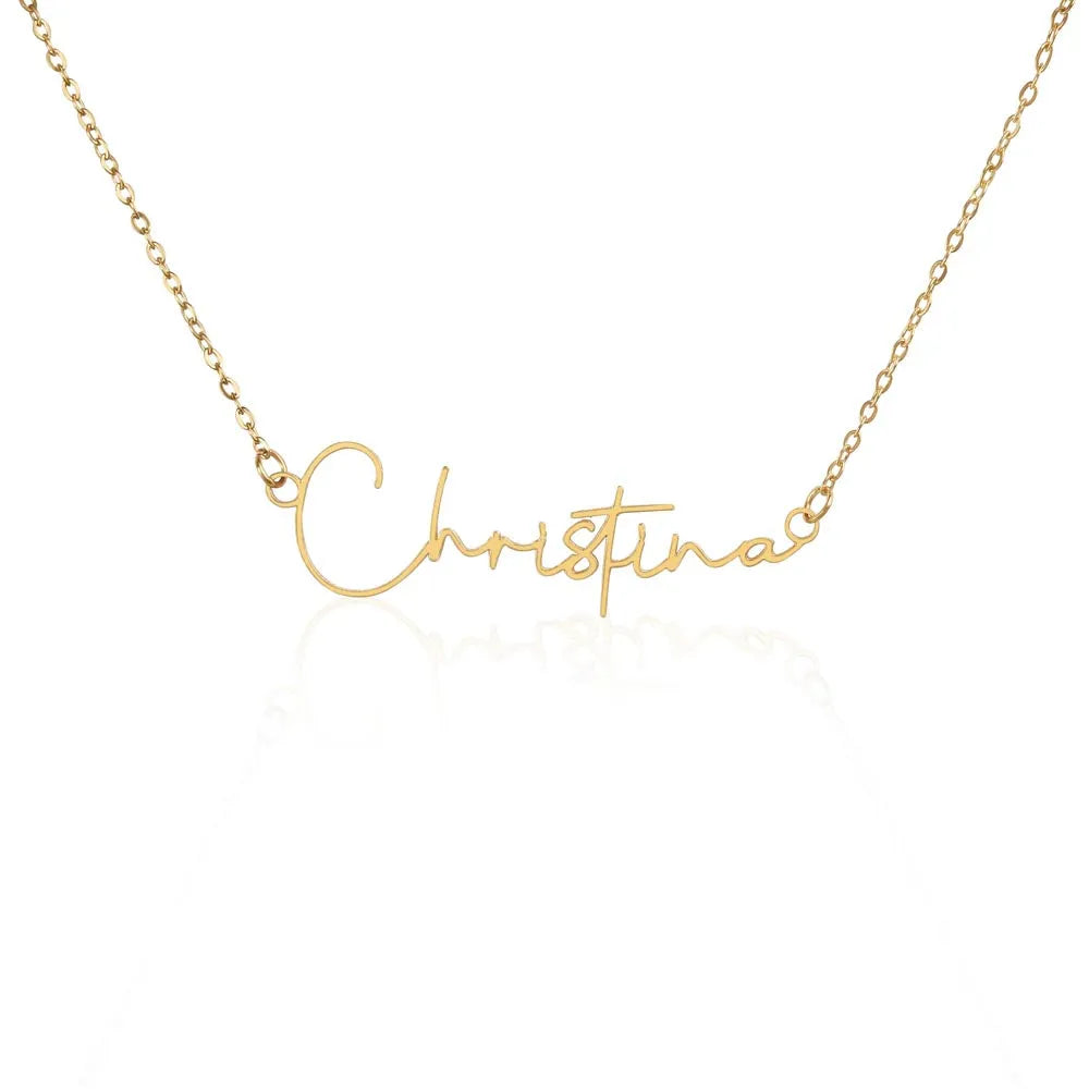 Signature Style Name Necklaces