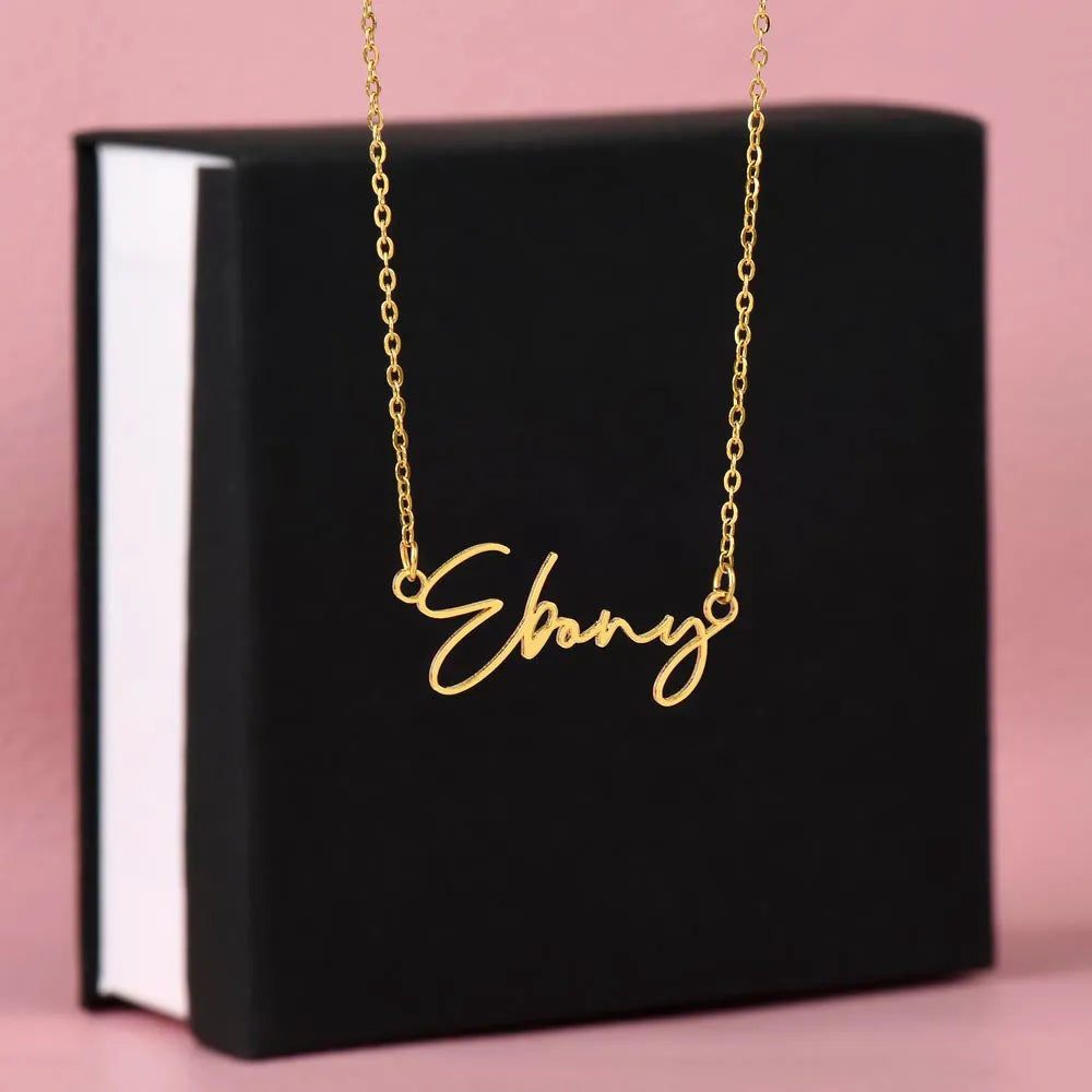 Signature Style Name Necklaces